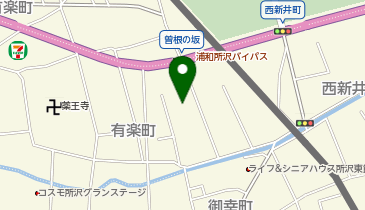 西武学館パソコン教室の地図画像