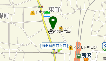 山田ゆう子バレエスタジオの地図画像