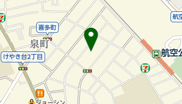 難波まり子ピアノ教室の地図画像