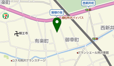 東京西武学館の地図画像