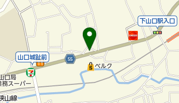 田中屋金物店の地図画像