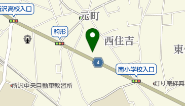 日本キリスト教団所沢みくに教会の地図画像