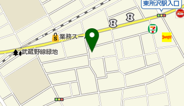 株式会社山澤の地図画像