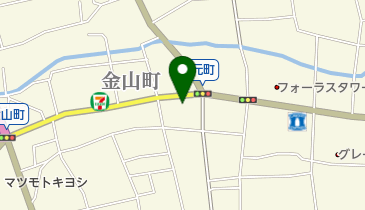 正札堂化粧品店の地図画像