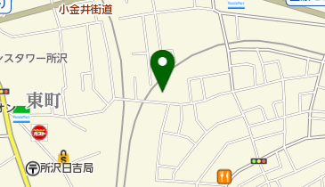 朝日システムズ株式会社所沢営業所の地図画像