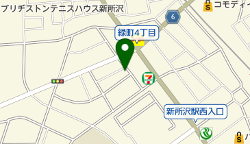 健康ハウス新所沢本店の地図画像