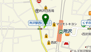 SMBC日興証券株式会社所沢支店の地図画像