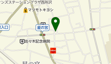 小林食料品店の地図画像