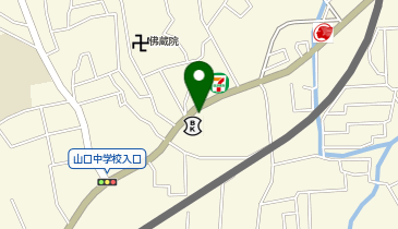 つるた寝装店の地図画像