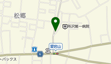 もりや寝装店の地図画像