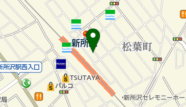 矢崎ふとん店の地図画像