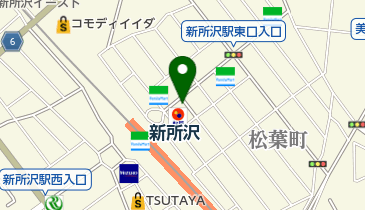さちや青果店の地図画像