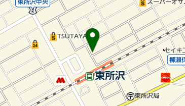 河合接骨院の地図画像
