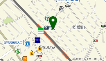 ダイアナ所沢の地図画像