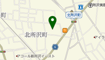 株式会社いわさき 所沢営業所の地図画像