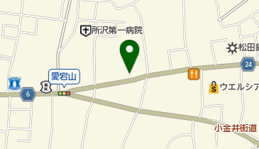 ピザハット 東所沢店の地図画像