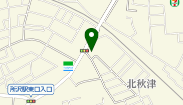 ジュルビアン美容室の地図画像