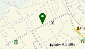 ピロ美容室 狭山ケ丘店の地図画像