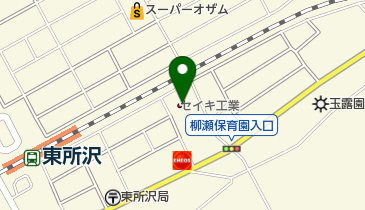 セイキ工業株式会社の地図画像