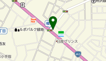 ペットのおふろやさんワンだ風呂所沢店の地図画像