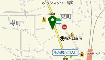 住友生命保険相互会社埼玉西支社所沢支部の地図画像