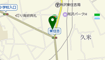 富国生命保険相互会社所沢営業所の地図画像