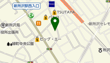 明治安田生命保険相互会社埼玉西支社所沢第一営業所の地図画像