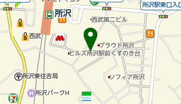 明治安田生命所沢西営業所の地図画像