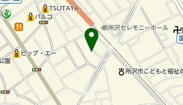 パソコン再生工場所沢店の地図画像