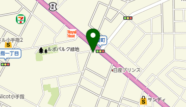 メガネフラワー 小手指店の地図画像