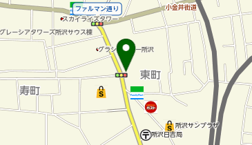 いとやシルバーカーショップの地図画像
