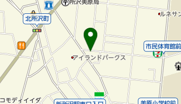 ノーブル理容室の地図画像
