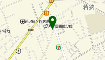 本間理容店の地図画像