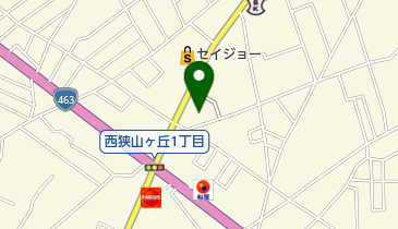 ミュージックショップ-ベルの地図画像