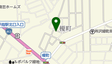 有限会社緑冷熱の地図画像