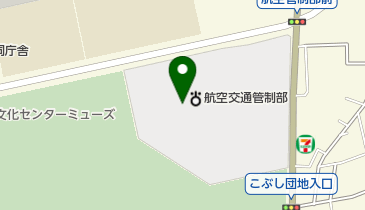 東京航空交通管制部の地図画像