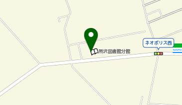 所沢市役所 富岡まちづくりセンター 窓口サービス担当の地図画像