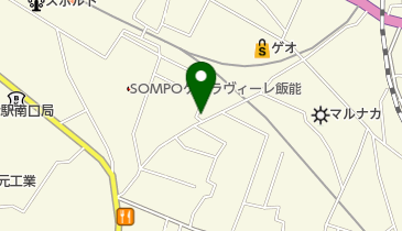 奈良屋燃料店の地図画像