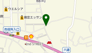 横田電器の地図画像