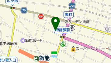 川越屋呉服店の地図画像