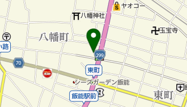 宮脇書店飯能店の地図画像