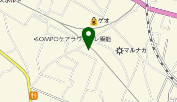 飯能御嶽神社の地図画像