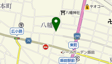 松岡造花店の地図画像
