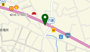 ベル動物病院の地図画像