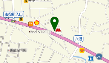 ホルン 飯能店の地図画像