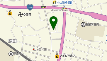 美容室アビスの地図画像