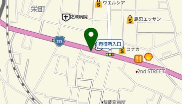 犬種美人の地図画像