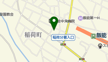 いなり町薬局の地図画像