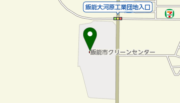 飯能市役所 クリーンセンターの地図画像