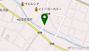 高野ガラス店の地図画像